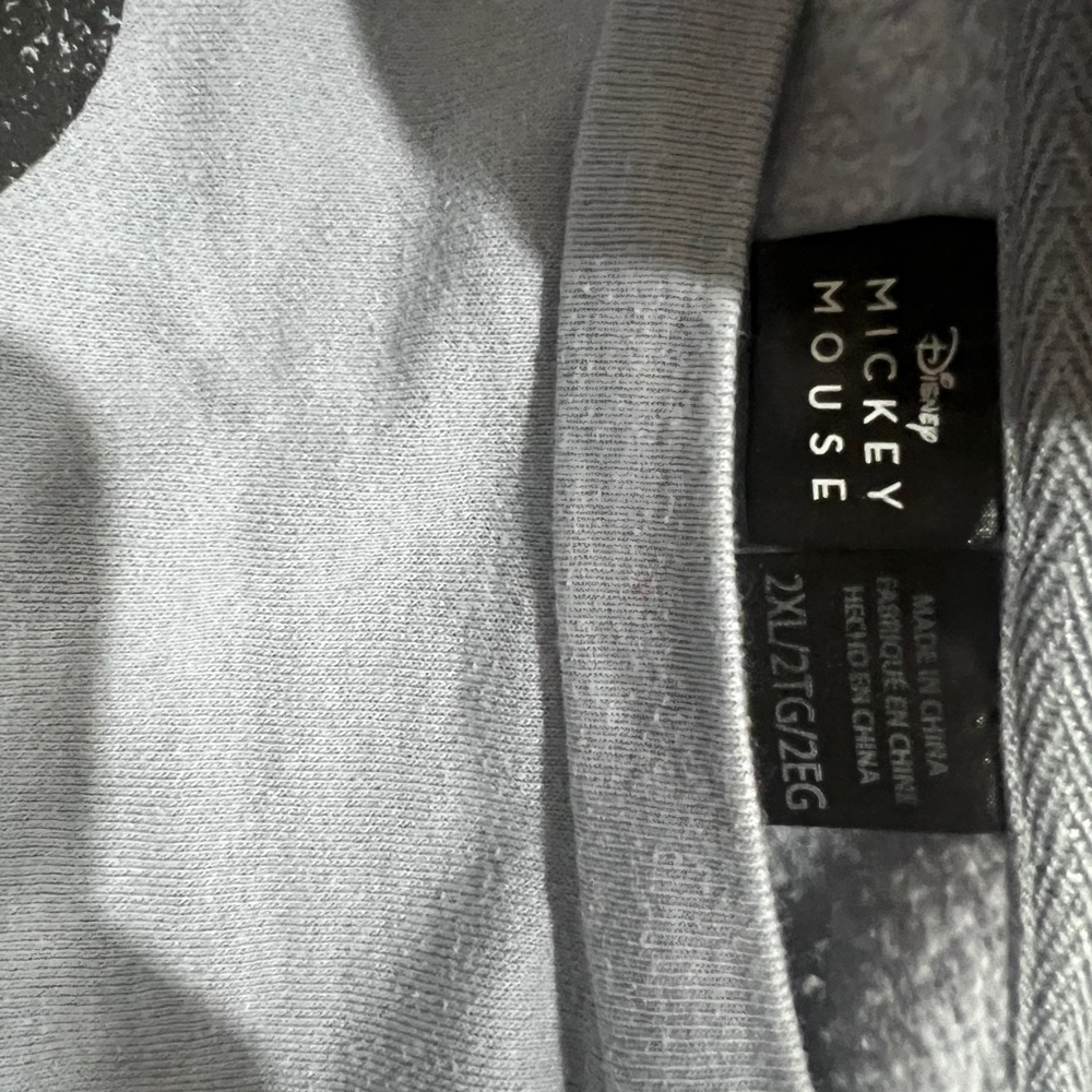 Disney Mickey Mouse Blue Gradient Sweatshirt - image 3